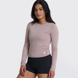 Vuori Women Long-Sleeve Coast Crop Crew Size M